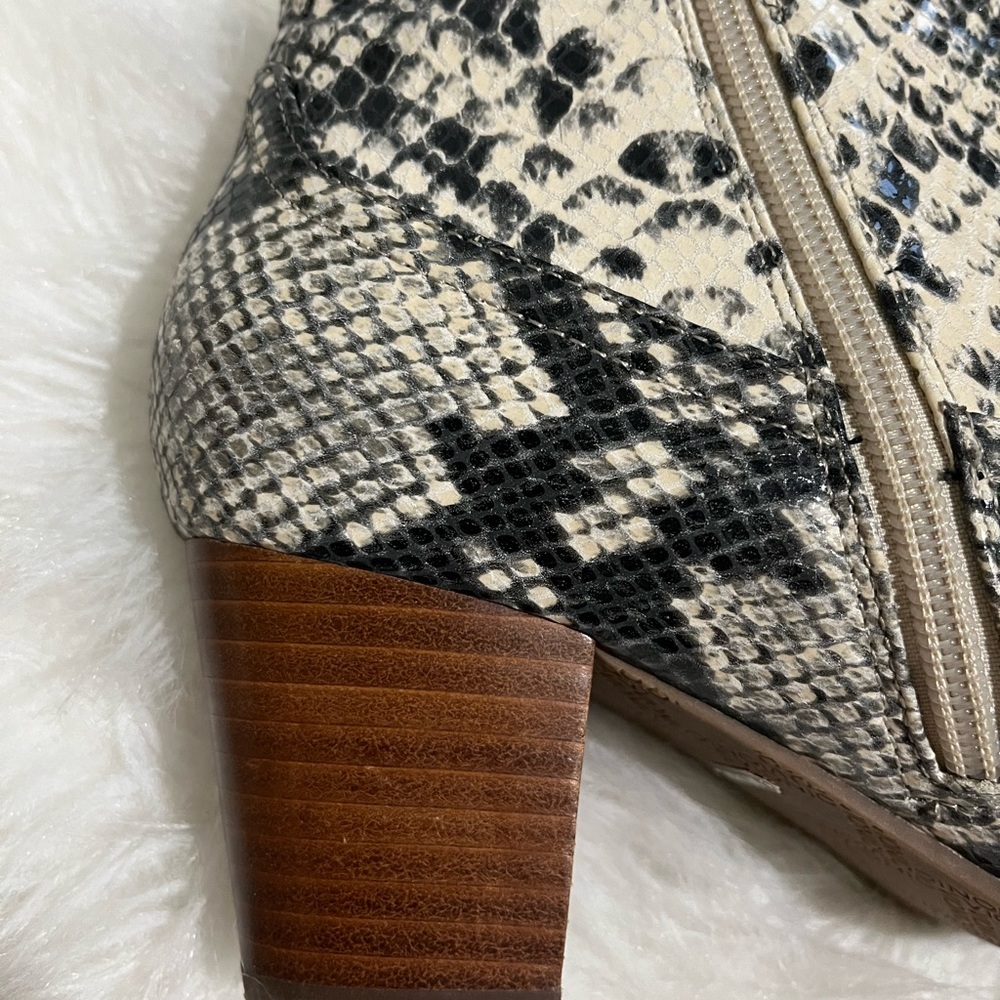 Vionic Snakeskin Bootie - Picture 5 of 8